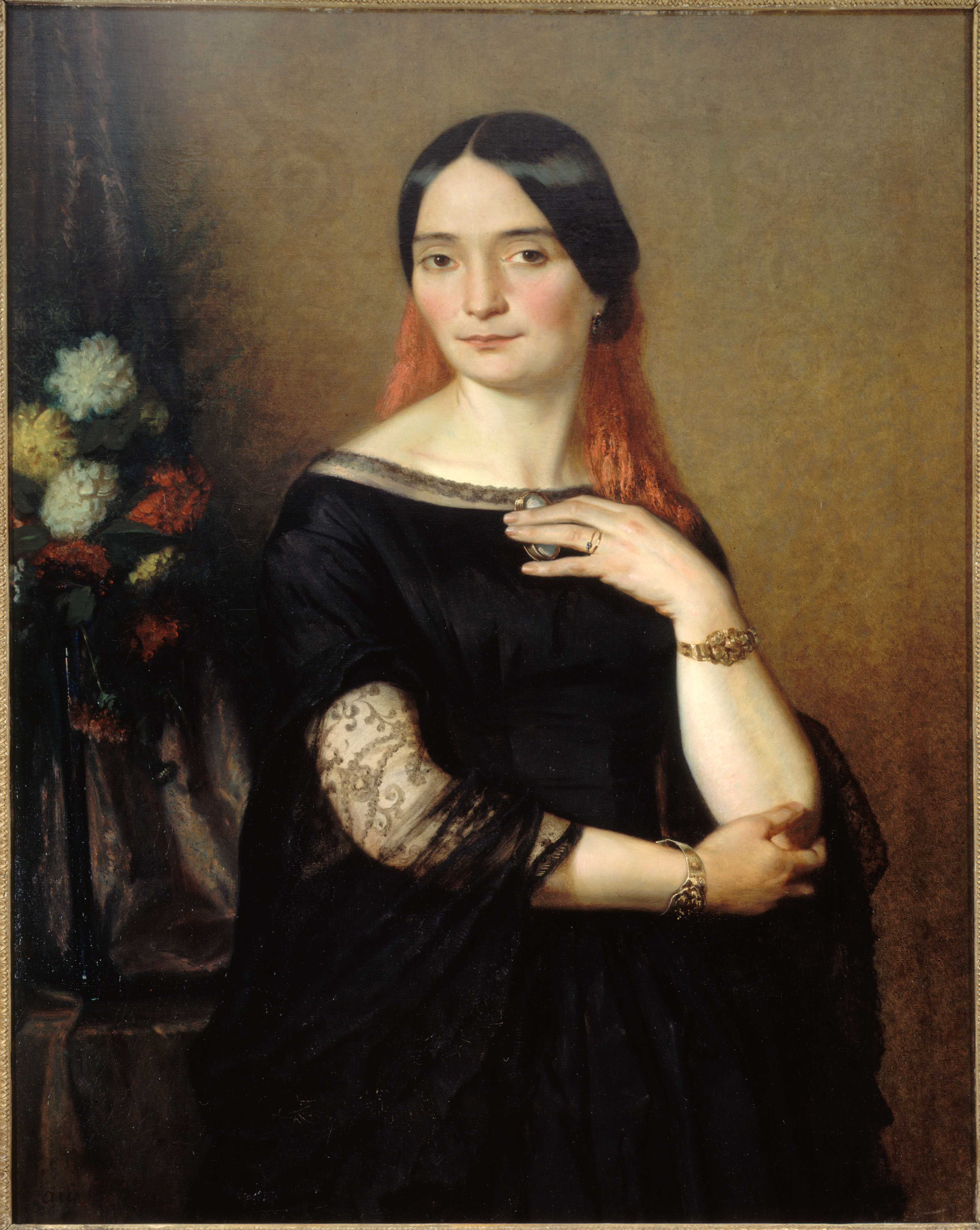 Ary Scheffer, Portrait présumé de Melle Mars