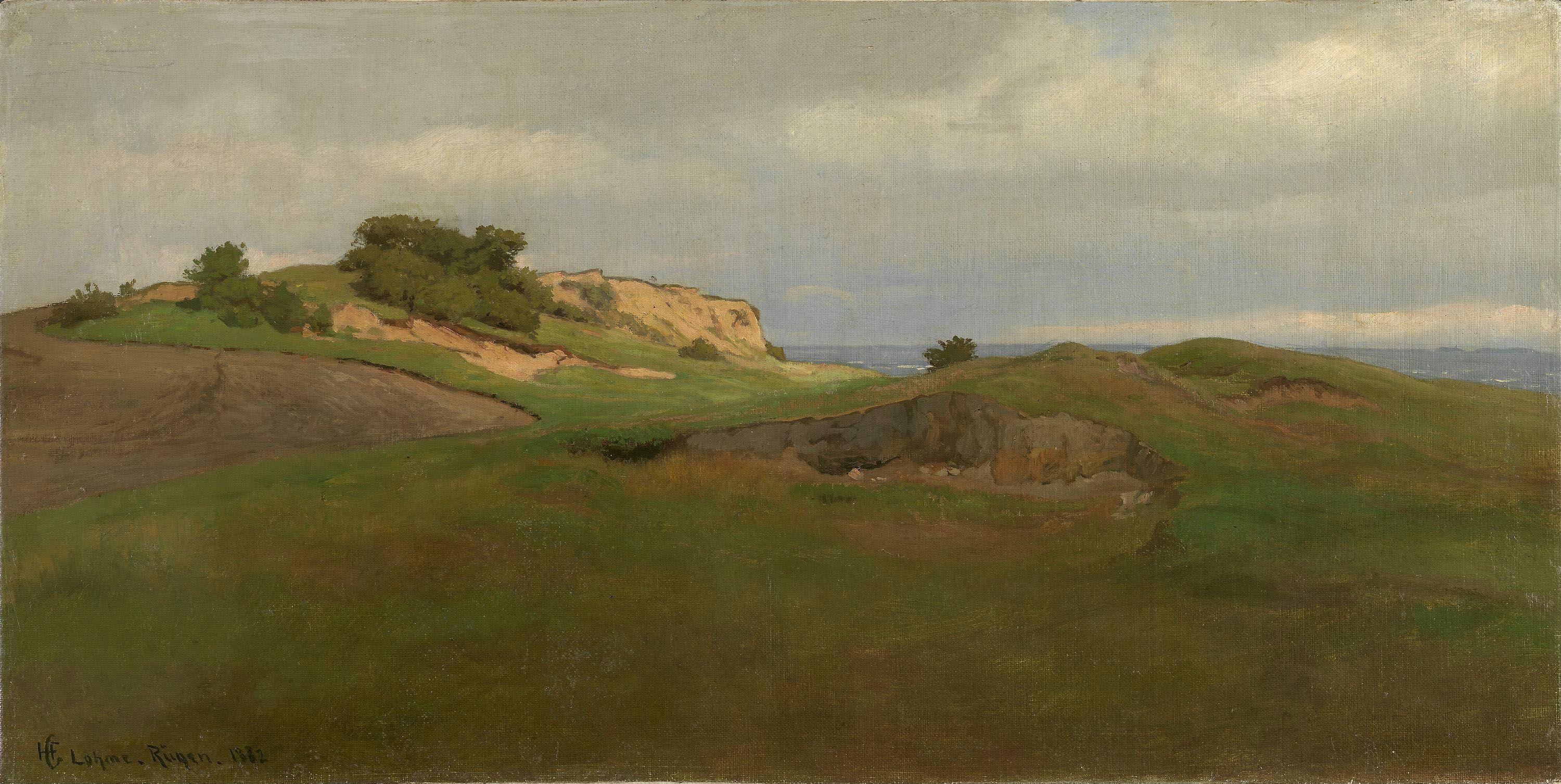 Hans Gude, Coastal Landscape, Rügen