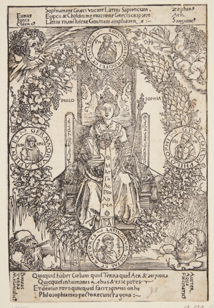 Albrecht Dürer, Allegori over filosofien