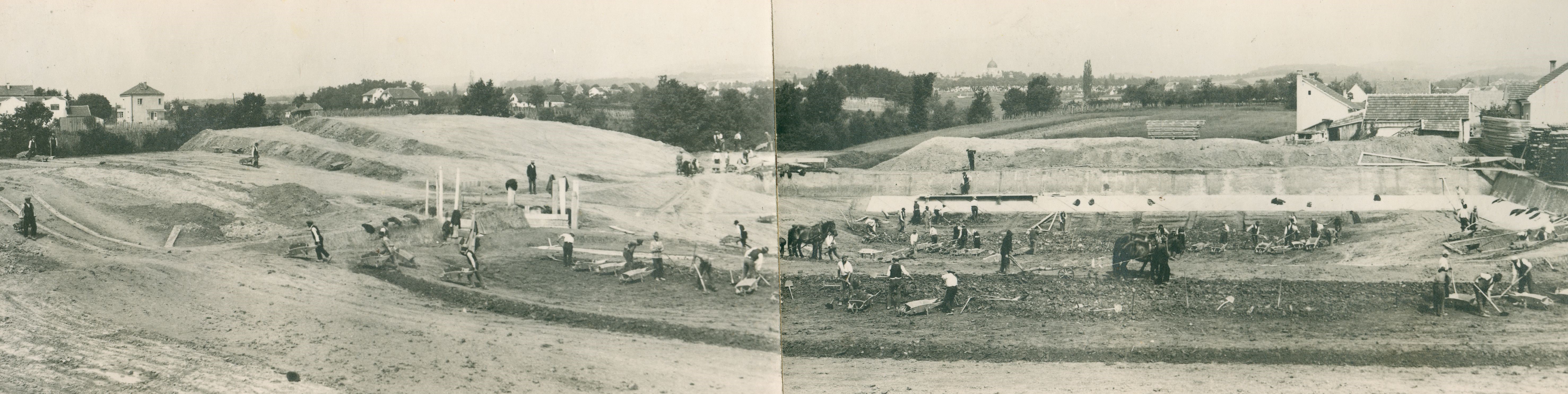 Vladimir Horvat, Zagreb (Laščina) - Rezervoar na Rebru, radovi