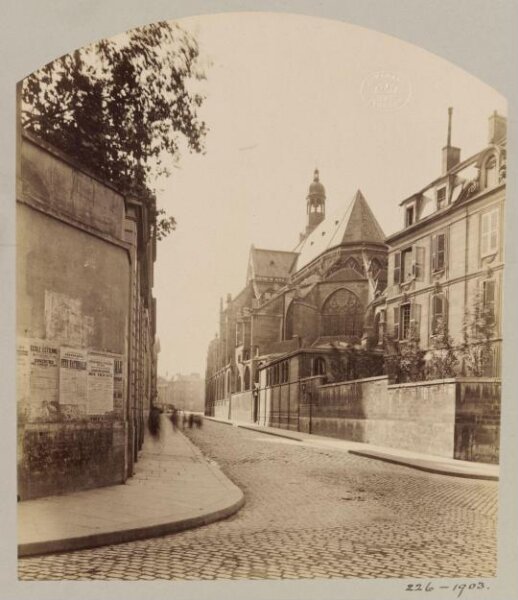 Atget, Jean-Eugène-Auguste, Church of St Etienne du Mont, Paris, France