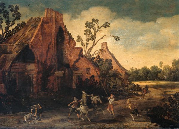 Esaias van de Velde, The Robbery
