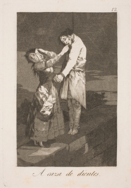 Francisco de Goya, På jagt efter tænder