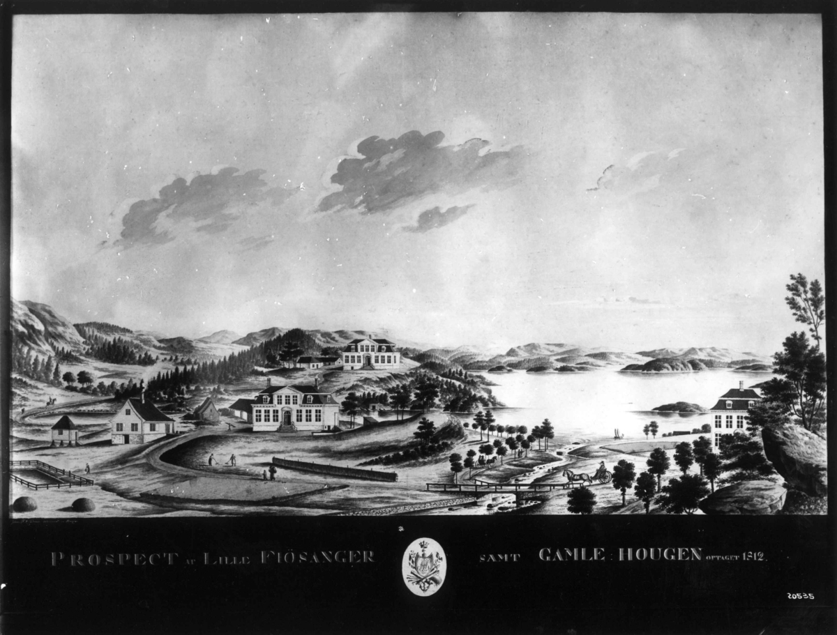 Anders Beer Wilse, Hordaland, diverse/ Askoy/ Bergen (Fana), Lille Fjosanger og gamlehaugen