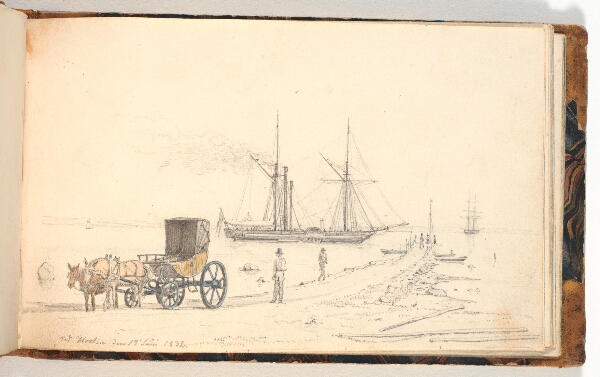 Martinus Rørbye, Havneparti Horten