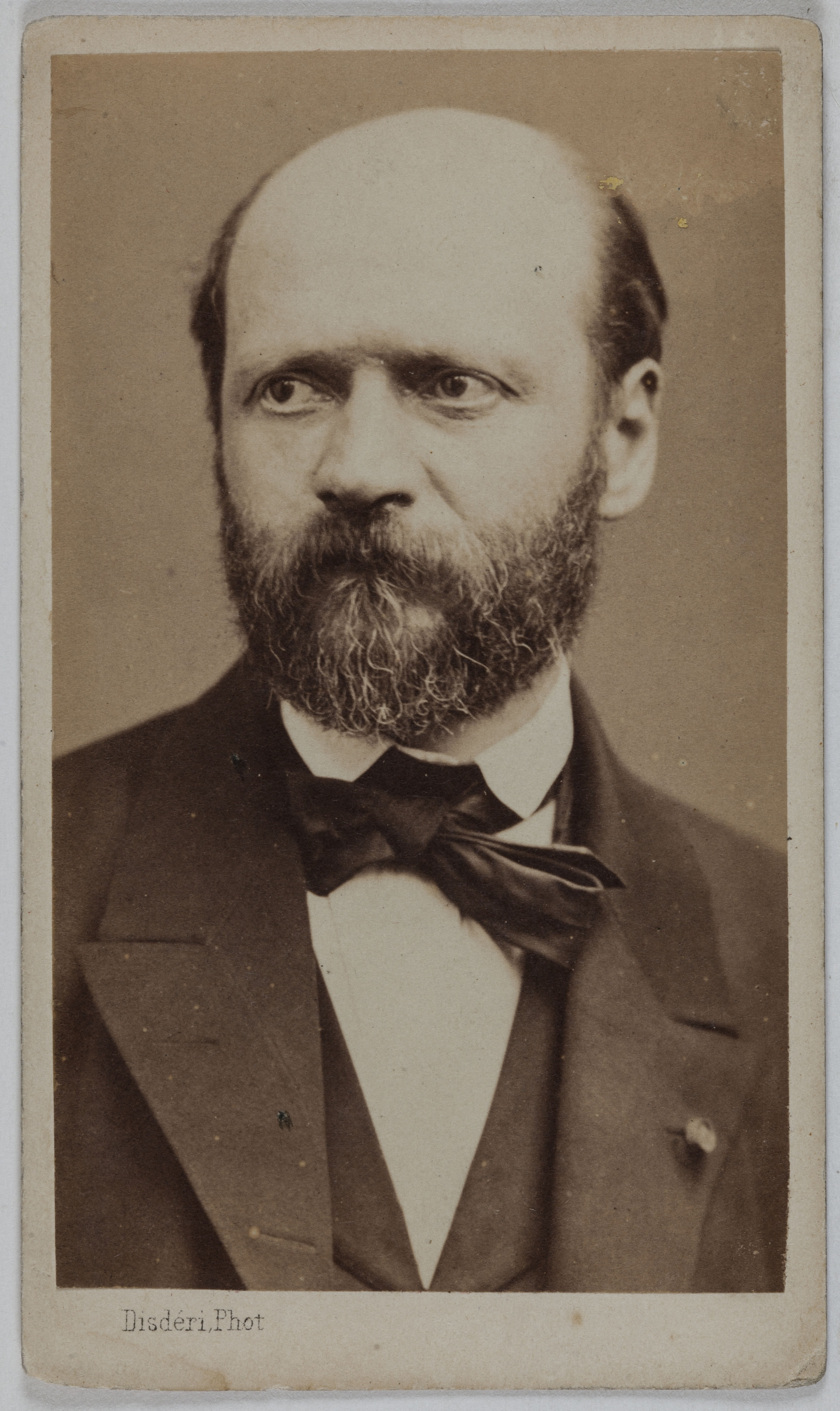 André-Adolphe-Eugène Disdéri, Portrait de Jean-Augustin Barral (1819-1884), (chimiste agronome)