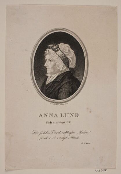 Gerhard Ludvig Lahde, Anna Lund