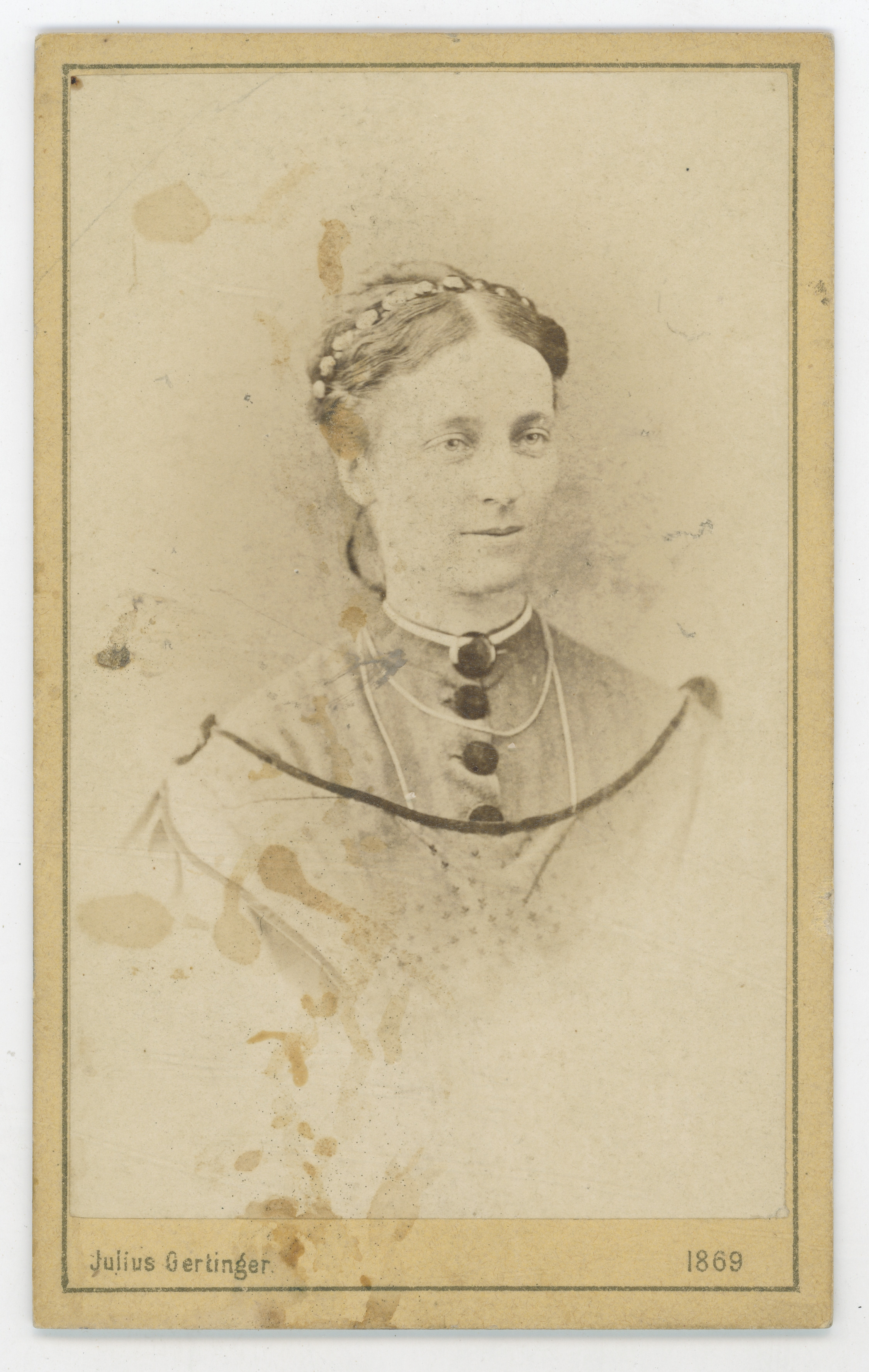 Julius Gertinger, Ottilie Clairmont