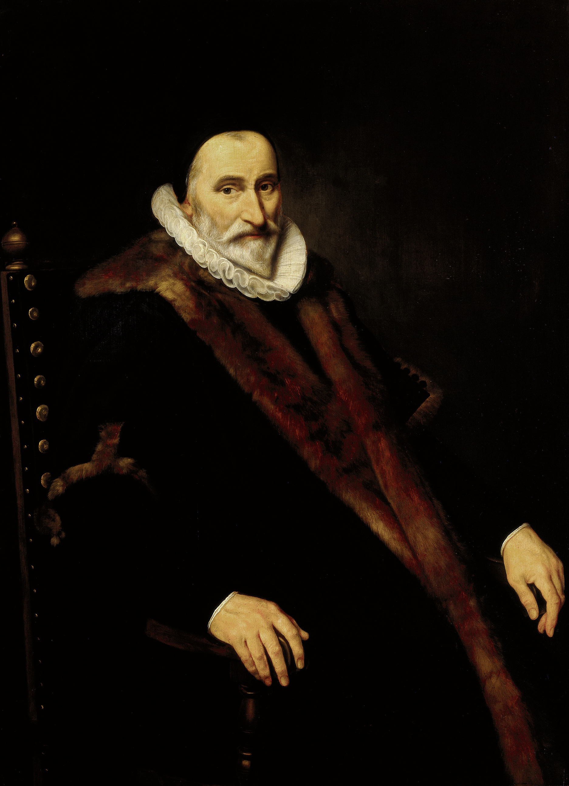 Cornelis van der Voort, Portrait of Cornelis Pietersz Hooft (1547-1626)