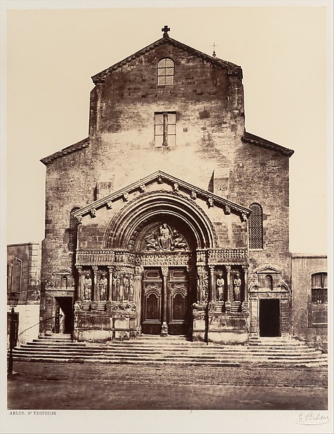Edouard Baldus, Arles, St. Trophime