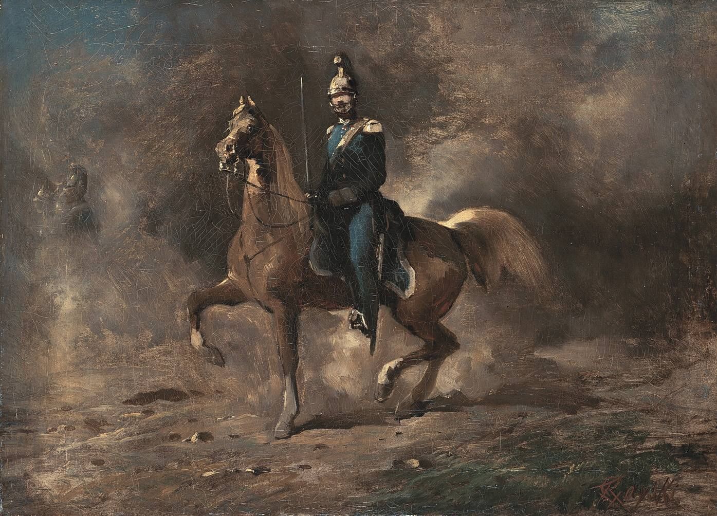 Ferdinand von Rayski, Der Gardereiter