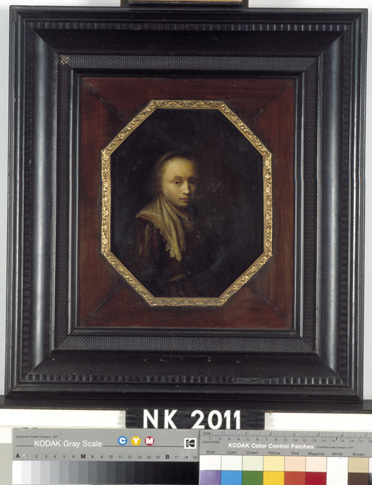Unknown artist, Portret van een jonge vrouw