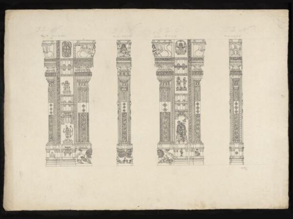 Unknown, Architectural drawing of Tirumala Nayak at Madura,