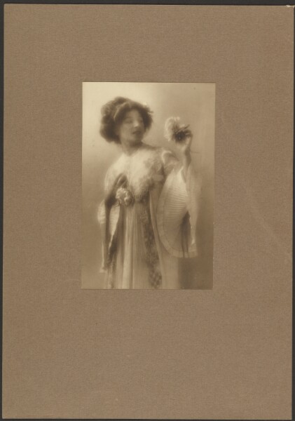 Louis Fleckenstein, [Portrait of a Woman Pleated Robe]
