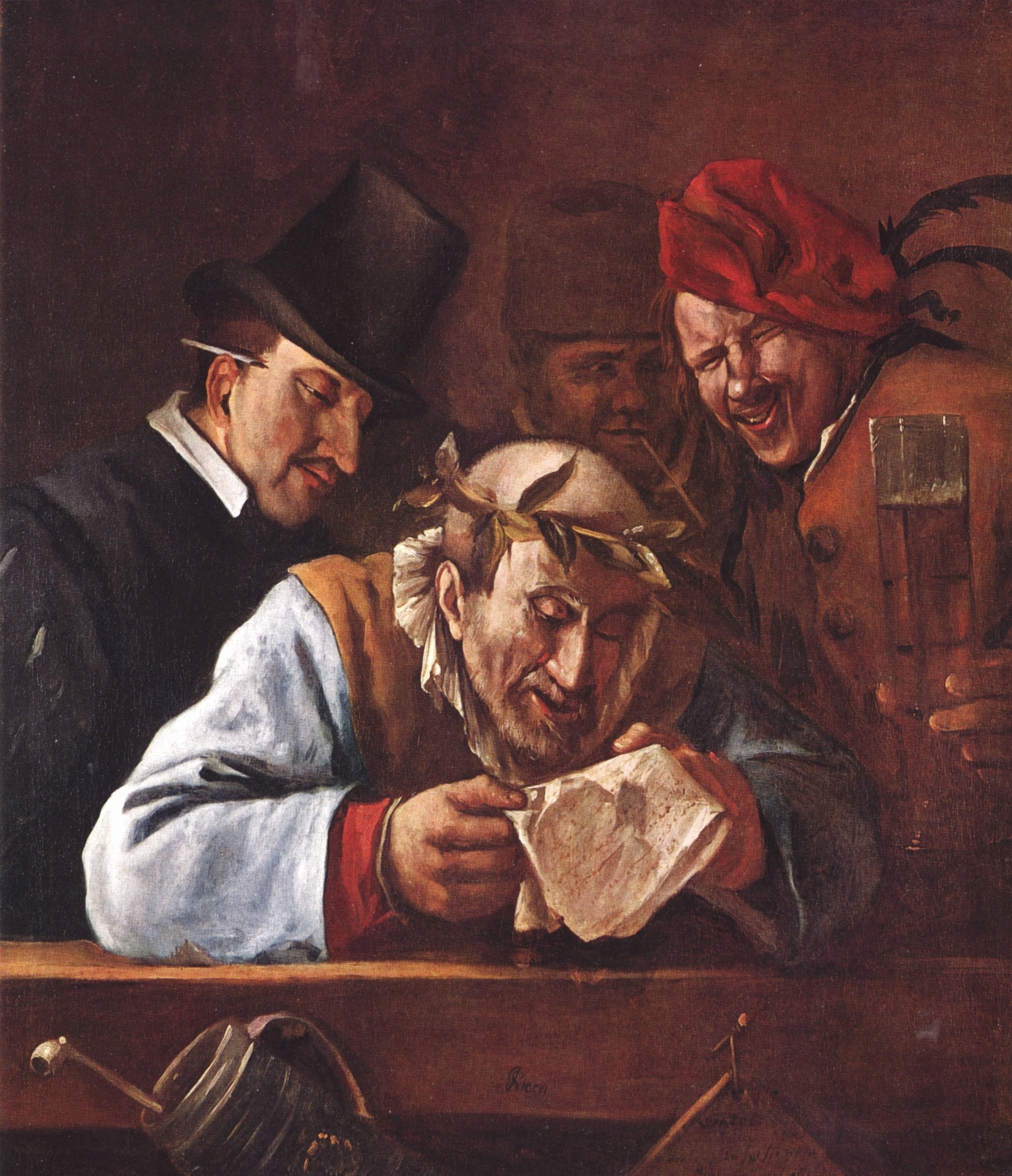 Jan Steen, The Rhetoricians