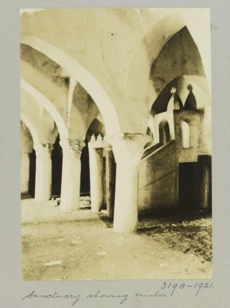 K.A.C. Creswell, The Minbar of the Great Mosque of Buza'a, Syria