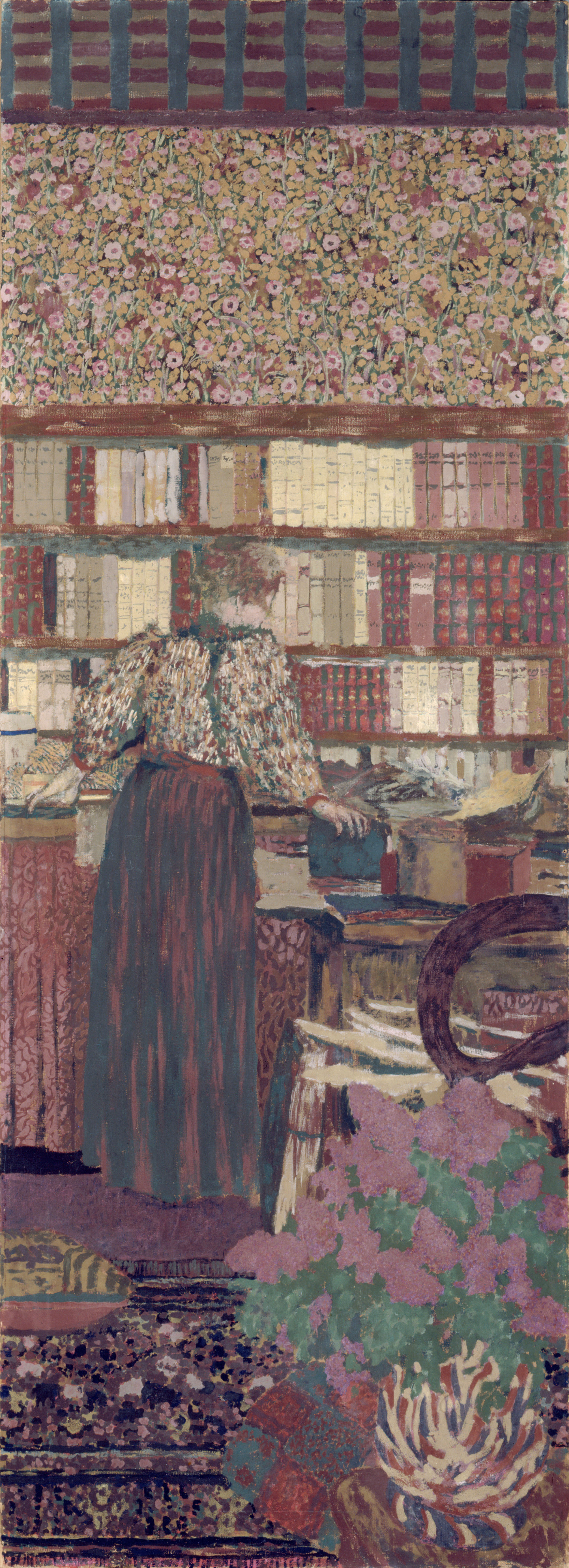 Edouard Vuillard, Personnages dans un intérieur. Le choix des livres