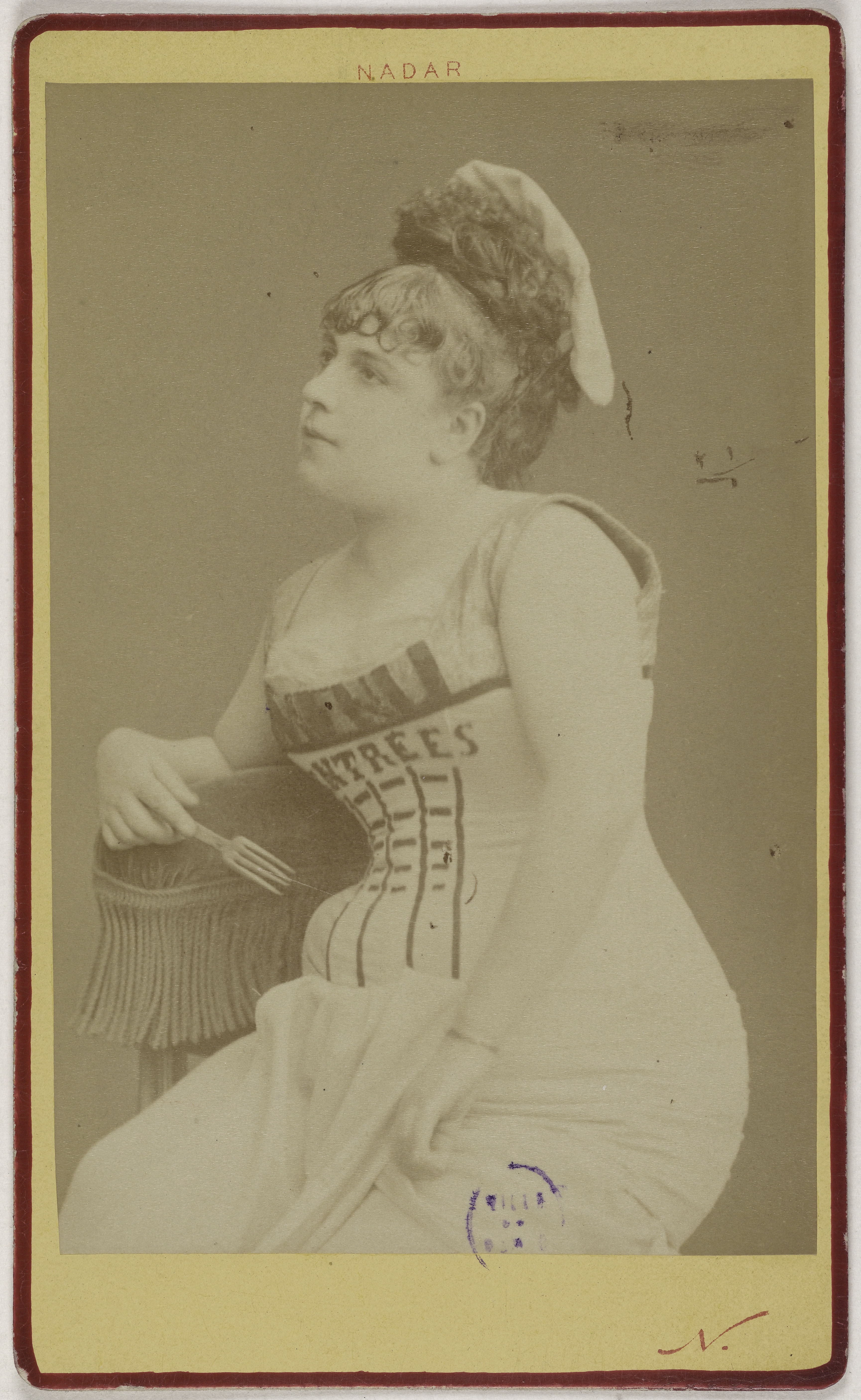 Atelier Nadar, Portrait de Valérie Deberghe (actrice)