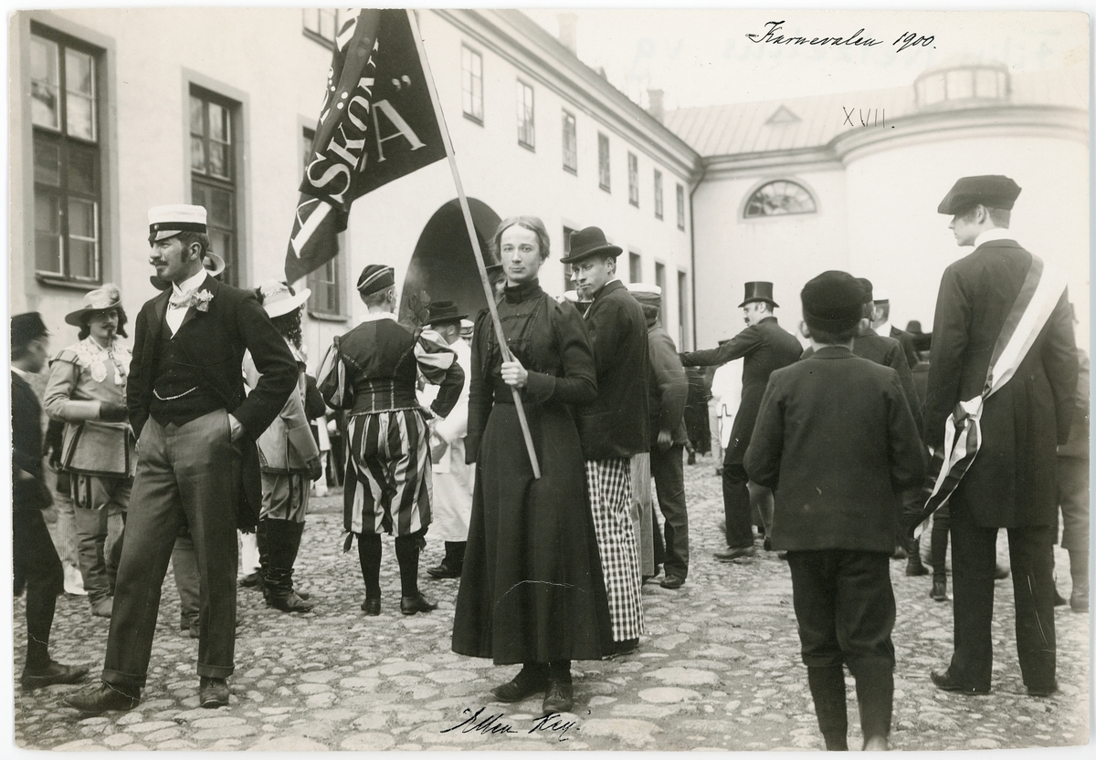 Okänd,, Karneval, "Ellen Key", Uppsala 1900