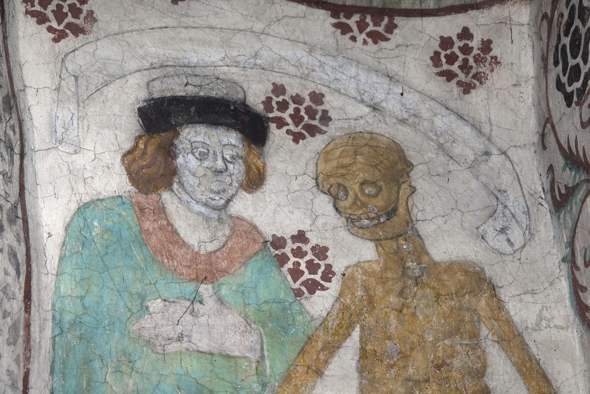 Bengt Backlund, Lime painting in Täby Church, Uppland 2009