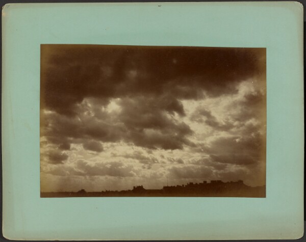 Unknown, [Cloud study]