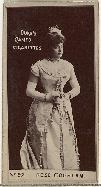 W. Duke, Sons & Co., Card Number 97, Rose Coghlan, from the Actors and Actresses series (N145-4) issued by Duke Sons & Co. to promote Cameo Cigarettes
