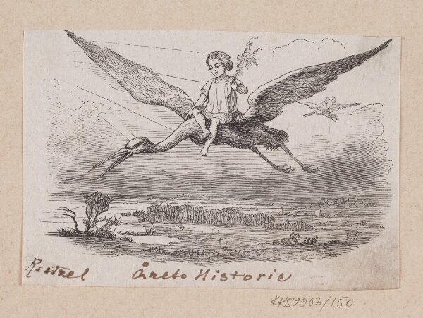 H.P. Hansen, Illustration til "Årets Historie" i H.C. Andersen, "Eventyr og Historier", Bind 2