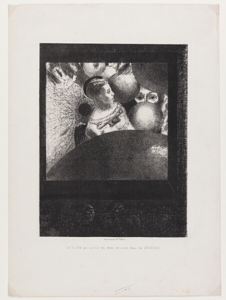 Odilon Redon, Le souffle qui conduit les étres est aussi dans les sphères