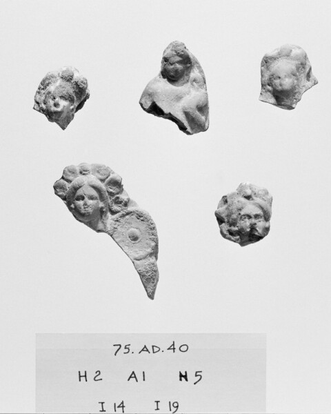 Unknown, Group of Fragmentary Votive Heads (94)