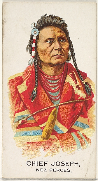 Allen & Ginter, Chief Joseph, Nez Perces, from the American Indian Chiefs series (N2) for Allen & Ginter Cigarettes Brands