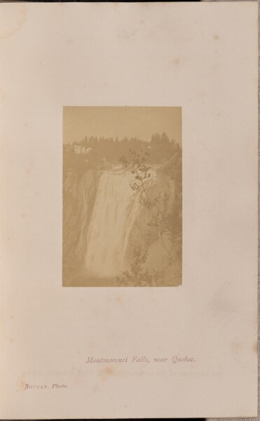 William Notman, Montmorenci Falls, near Quebec
