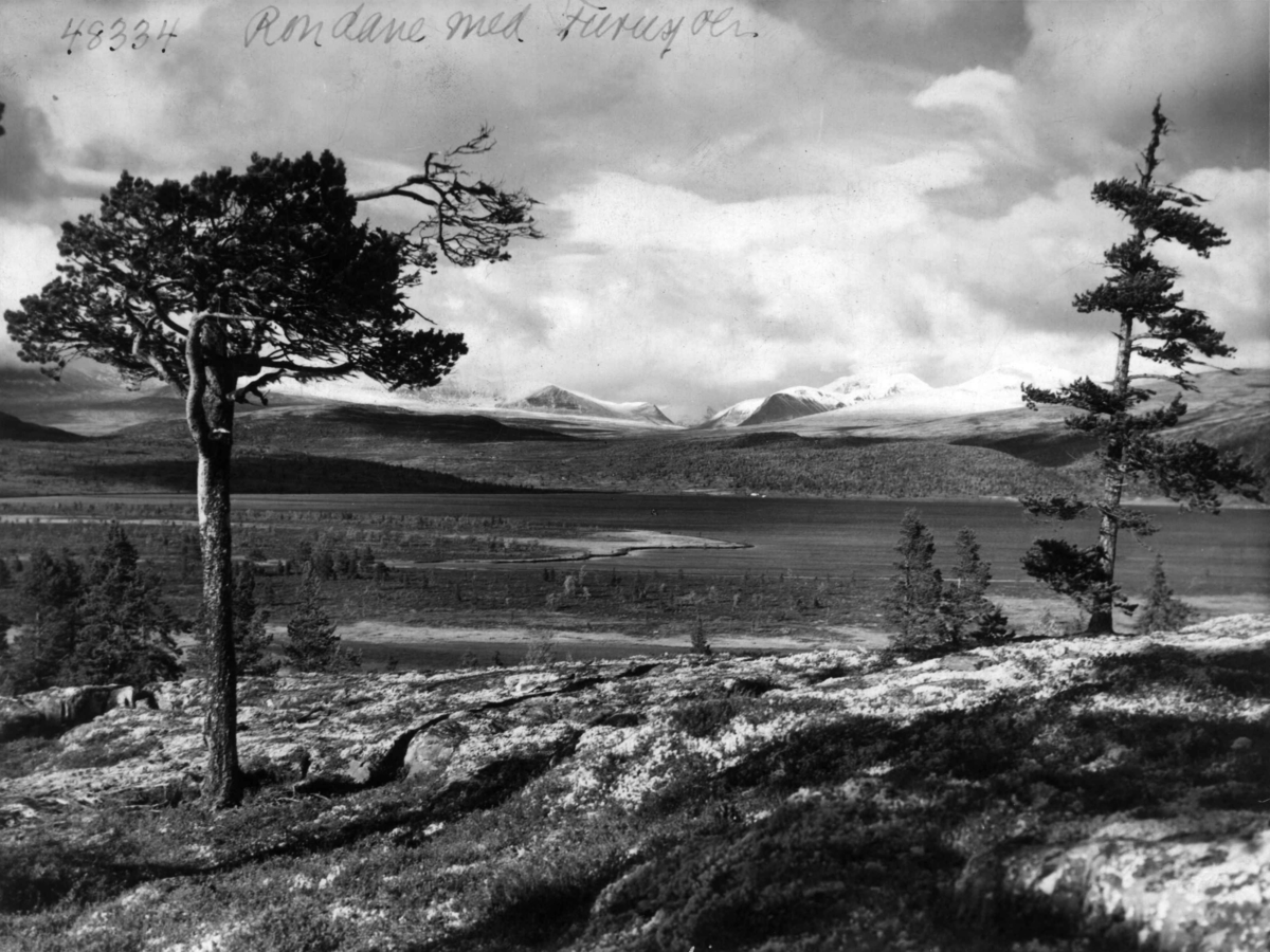 Anders Beer Wilse, Rondane, Furusjoen, Landskap