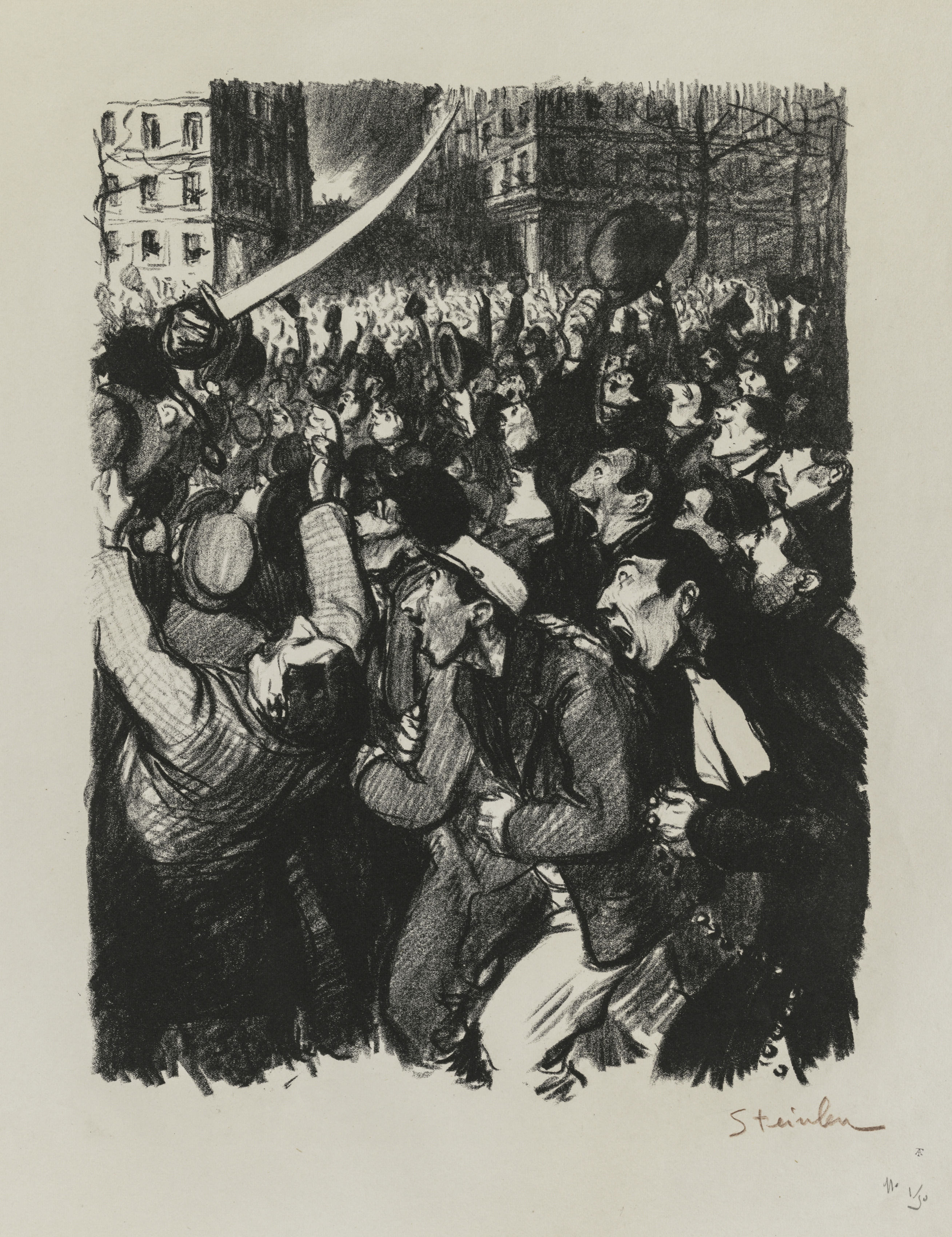 Théophile Alexandre Steinlen, Les Moutons de Boisdeffre