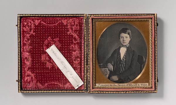 Unknown, [Adolescent, 12, Wearing Earrings and a Suit]