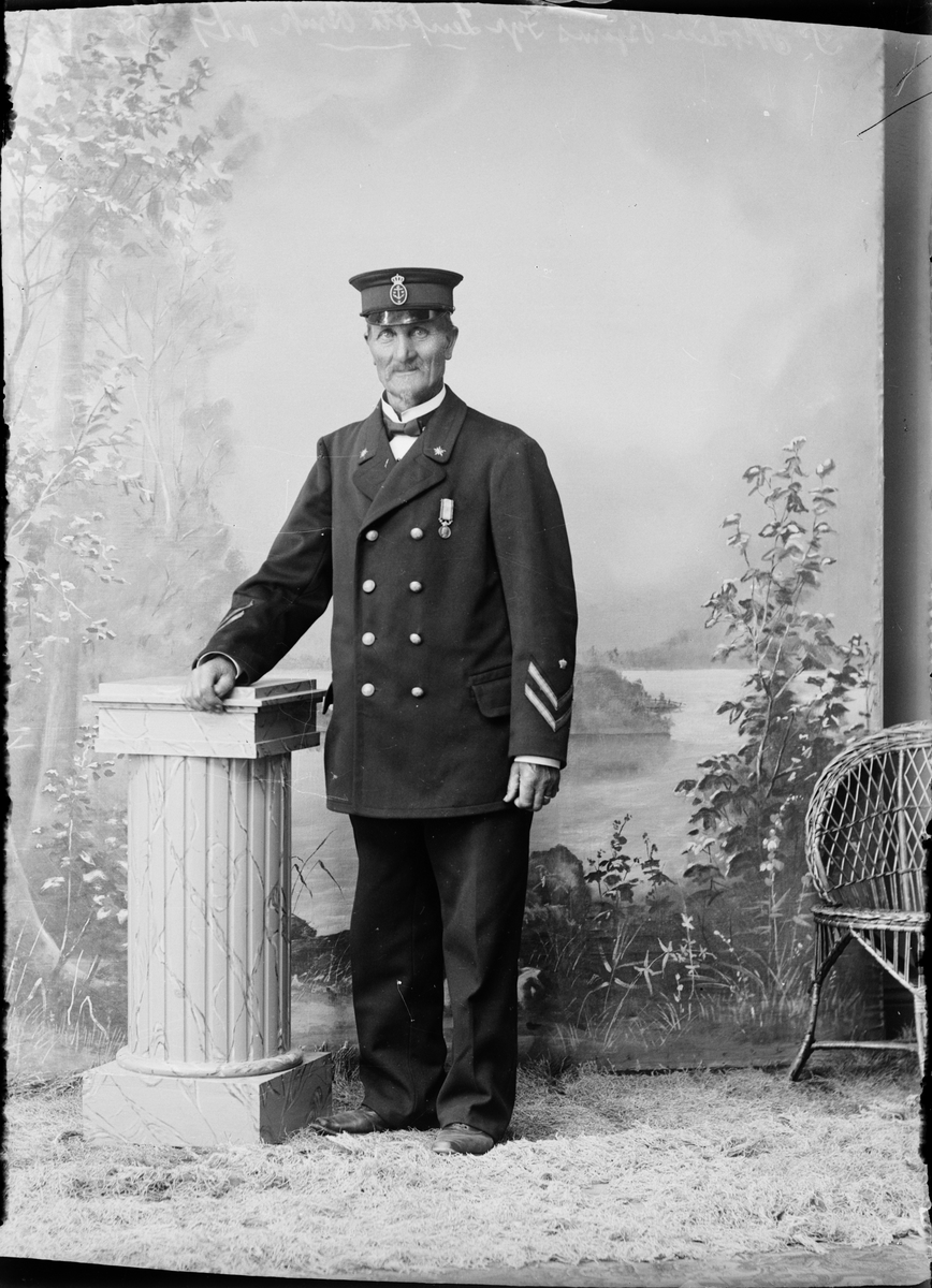 Skötsner-Edhlund, Fyrmästare Modin, Östhammar, Uppland 1917