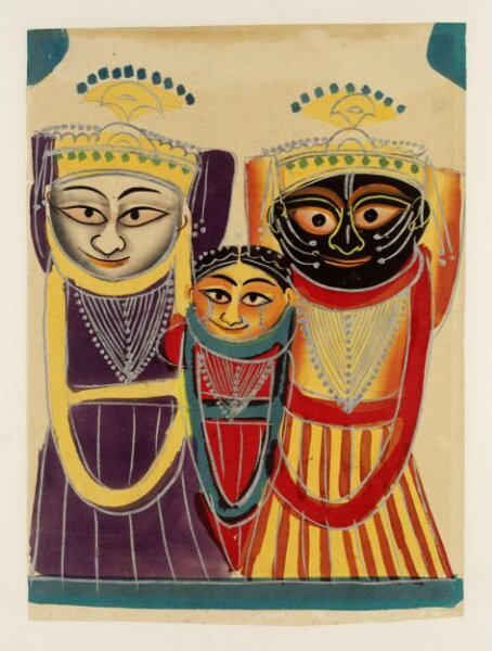 Unknown, Balbhadra, Subhadra and Jagannatha