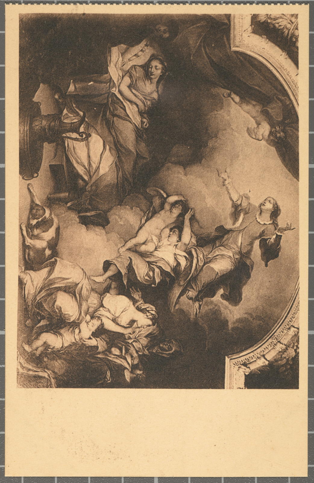 Desconegut, S. CATERINA - GENOVA Care milagrosa of a enferit (Capilla- Cuadro á derecha of the altar).