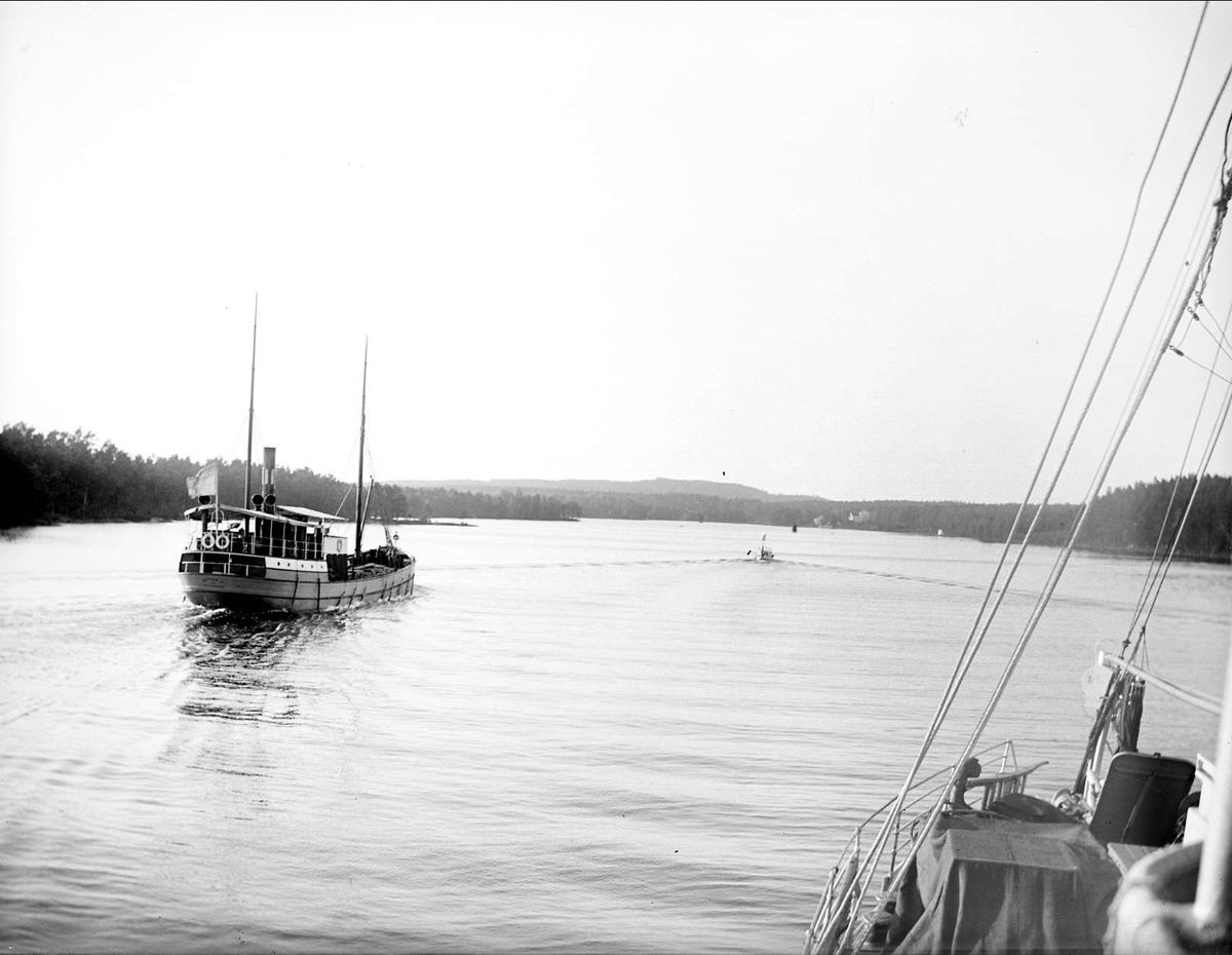 August Fredrik Schagerström, Ångfartyg sannolikt på Vättern, Västergötland 1938