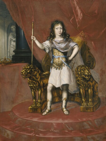 David Klöcker Ehrenstrahl (Attributed to), Karl XI, 1655-1697, konung av Sverige pfalzgreve av Zweibrücken