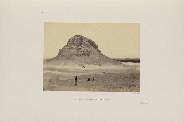 Francis Frith, The Brick Pyramid of Dahshoor