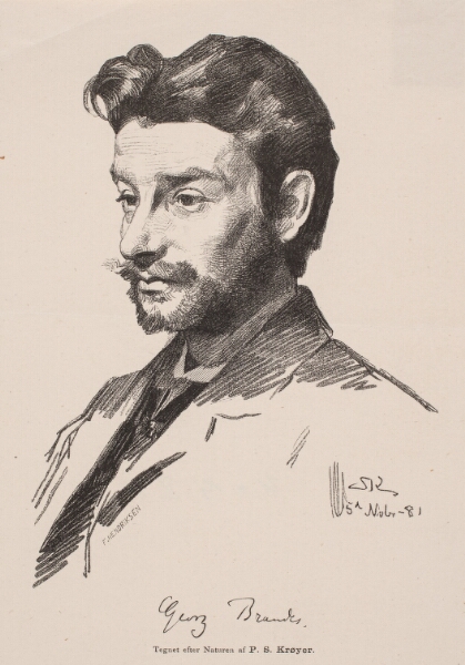 F. Hendriksen, Georg Brandes
