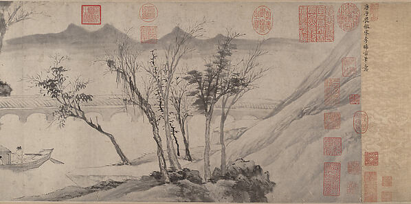 Tang Yin, Farewell at the Bridge of the Hanging Rainbow