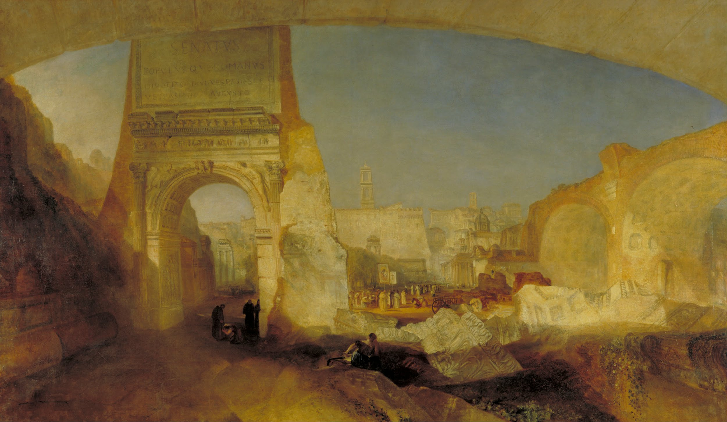 J. M. W. Turner, Forum Romanum, for Mr Soane's Museum