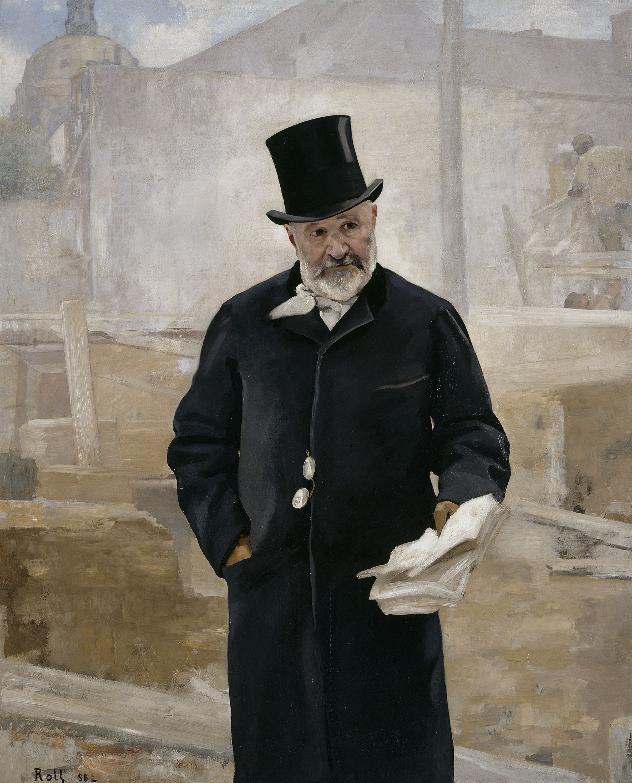 Alfred Philippe Roll, Portrait d'Adolphe Alphand