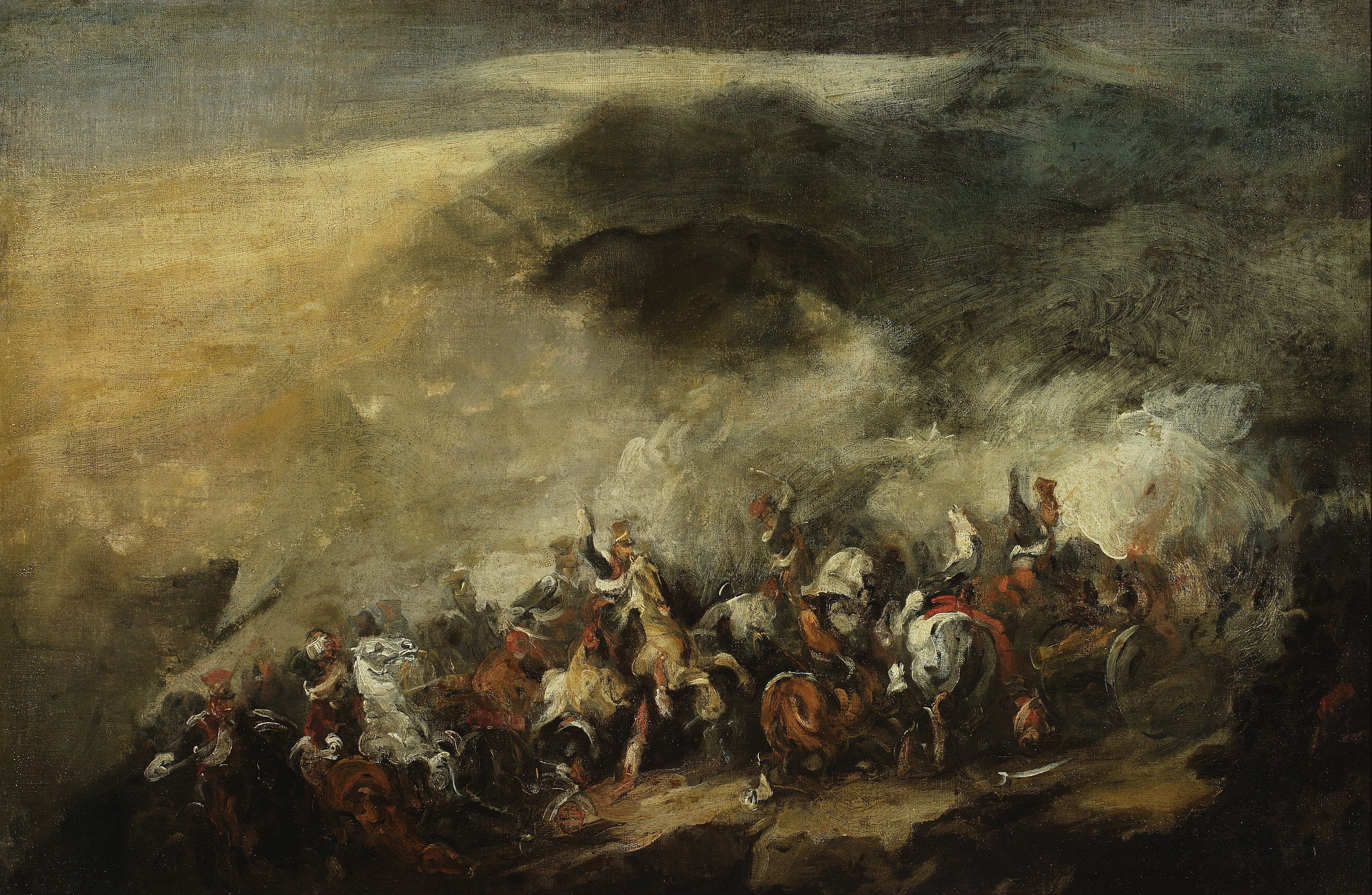 Piotr Michałowski, Battle of Somosierra