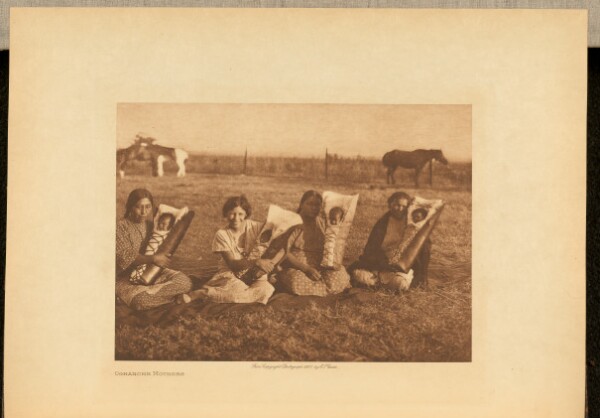 Edward S. Curtis, Comanche Mothers