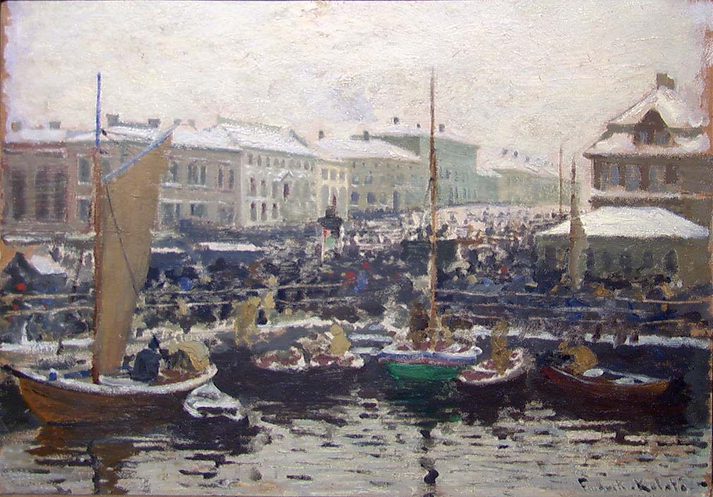 Fredrik Kolstø, Fischmarket in Bergen