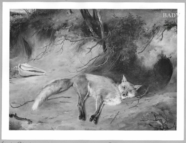 Carl Blechen, Dead fox