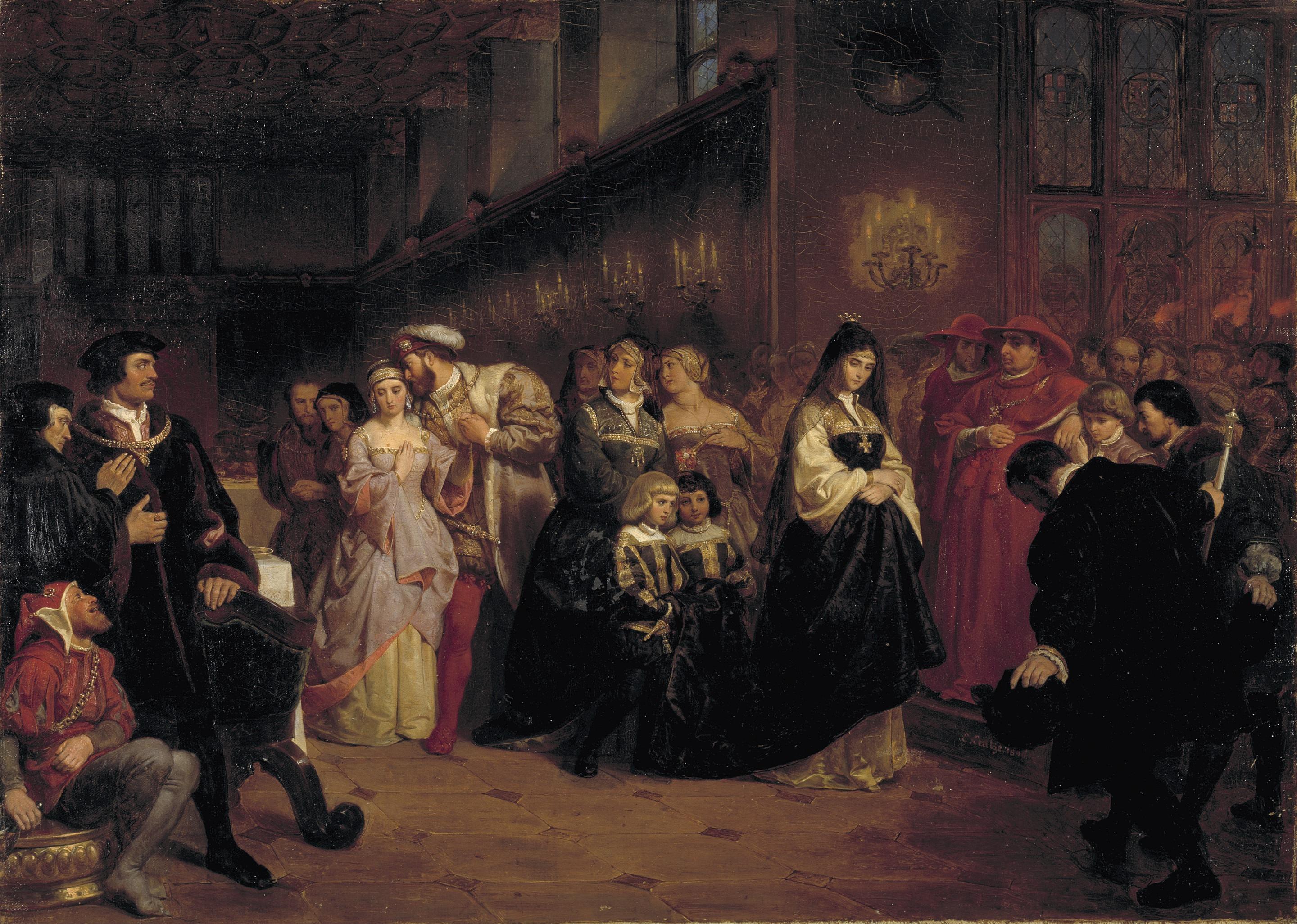 Emanuel Gottlieb Leutze, The Courtship of Anne Boleyn