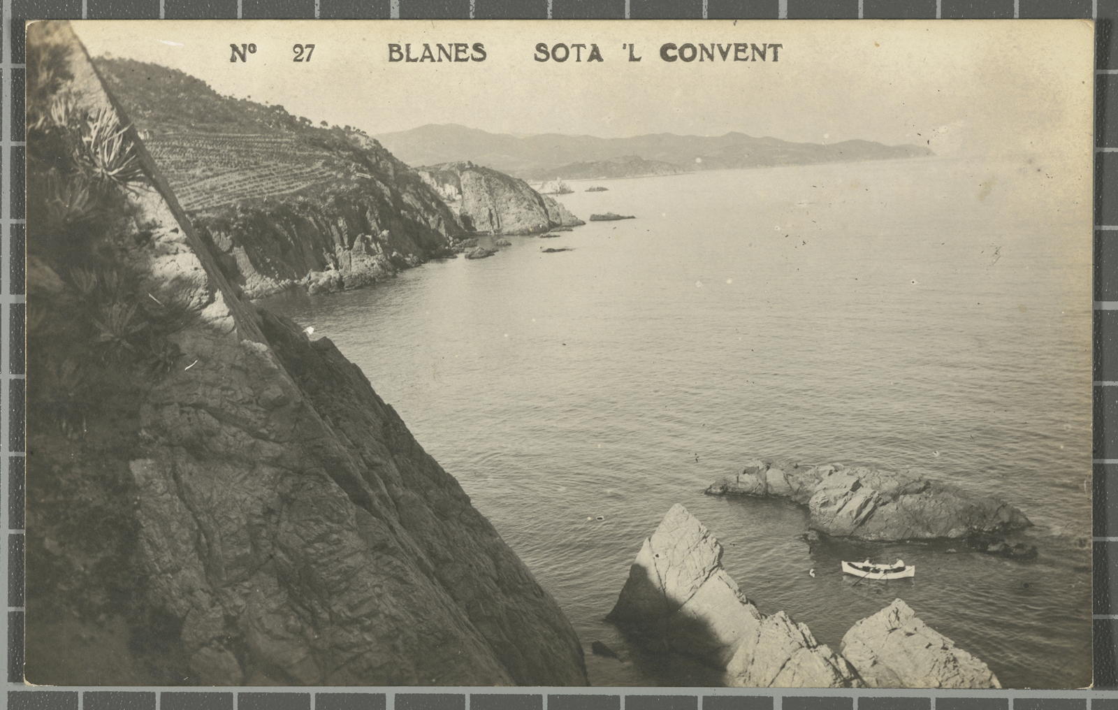 Desconegut, Mº 27. Blanes. Under the Convent